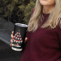 Golf Christmas Tree Snow Tumbler Cup - Wonder Print Shop