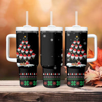 Golf Christmas Tree Snow Tumbler With Handle - Wonder Print Shop