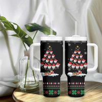 Golf Christmas Tree Snow Tumbler With Handle - Wonder Print Shop