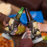 Personalized Name Bull Riding 4 in 1 Can Cooler Tumbler Cowboy Courage Rodeo