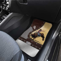 Bull Riding Car Mats Cowboy Courage Rodeo DT03