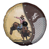 Name Bull Riding Spare Tire Cover Cowboy Courage Rodeo