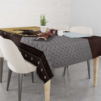 Bull Riding Tablecloth Cowboy Courage Rodeo DT03