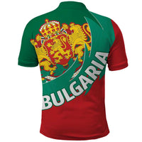 Bulgaria Lion Polo Shirt Bulgarian Coat Of Arms