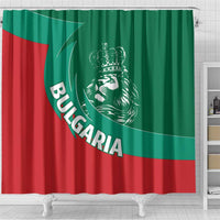 Bulgaria Lion Shower Curtain Bulgarian Coat Of Arms