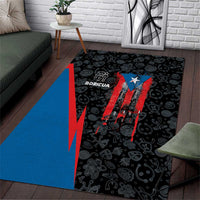 Puerto Rico Area Rug Boricua PR Flag Style