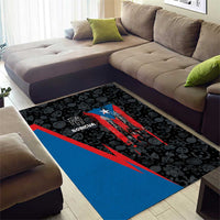 Puerto Rico Area Rug Boricua PR Flag Style
