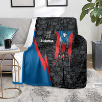 Puerto Rico Blanket Boricua PR Flag Style