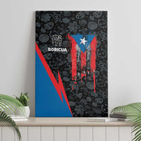 Puerto Rico Canvas Wall Art Boricua PR Flag Style