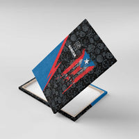 Puerto Rico Canvas Wall Art Boricua PR Flag Style