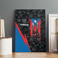 Puerto Rico Canvas Wall Art Boricua PR Flag Style