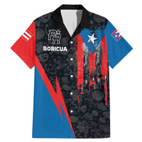 Puerto Rico Family Matching Mermaid Dress and Hawaiian Shirt Boricua PR Flag Style