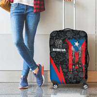 Puerto Rico Luggage Cover Boricua PR Flag Style