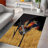 Puerto Rico Rooster Area Rug Gallo Boricua