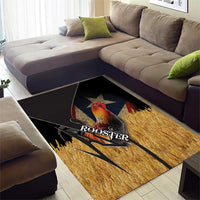 Puerto Rico Rooster Area Rug Gallo Boricua