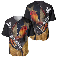 Puerto Rico Rooster Baseball Jersey Gallo Boricua