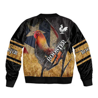 Puerto Rico Rooster Bomber Jacket Gallo Boricua