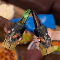 Puerto Rico Rooster 4 in 1 Can Cooler Tumbler Gallo Boricua