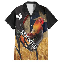 Puerto Rico Rooster Family Matching Summer Maxi Dress and Hawaiian Shirt Gallo Boricua