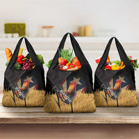 Puerto Rico Rooster Grocery Bag Gallo Boricua