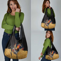 Puerto Rico Rooster Grocery Bag Gallo Boricua