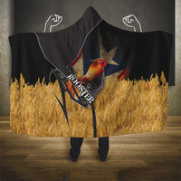 Puerto Rico Rooster Hooded Blanket Gallo Boricua