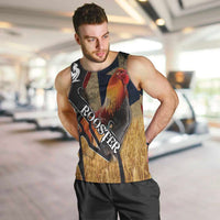 Puerto Rico Rooster Men Tank Top Gallo Boricua