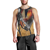 Puerto Rico Rooster Men Tank Top Gallo Boricua