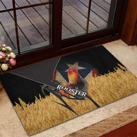 Puerto Rico Rooster Rubber Doormat Gallo Boricua