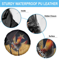 Puerto Rico Rooster Spare Tire Cover Gallo Boricua