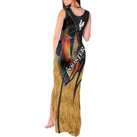 Puerto Rico Rooster Tank Maxi Dress Gallo Boricua