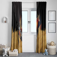 Puerto Rico Rooster Window Curtain Gallo Boricua - Wonder Print Shop