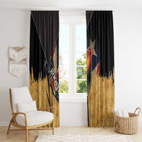 Puerto Rico Rooster Window Curtain Gallo Boricua - Wonder Print Shop