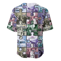 The Civil Rights Journey in Puzzle Baseball Jersey African American