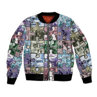 The Civil Rights Journey in Puzzle Bomber Jacket African American