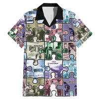 The Civil Rights Journey in Puzzle Family Matching Mermaid Dress and Hawaiian Shirt African American