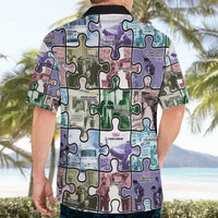 The Civil Rights Journey in Puzzle Hawaiian Shirt African American