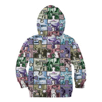 The Civil Rights Journey in Puzzle Kid Hoodie African American