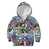 The Civil Rights Journey in Puzzle Kid Hoodie African American