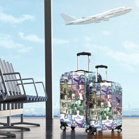 The Civil Rights Journey in Puzzle Luggage Cover African American