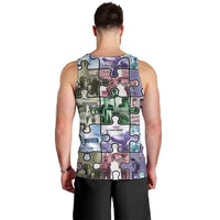 The Civil Rights Journey in Puzzle Men Tank Top African American