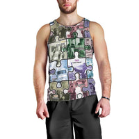The Civil Rights Journey in Puzzle Men Tank Top African American