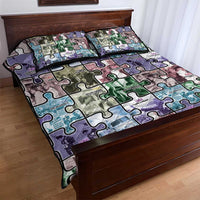 The Civil Rights Journey in Puzzle Quilt Bed Set African American