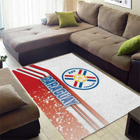 Paraguay Football Area Rug La Albirroja Soccer - Road To Champion