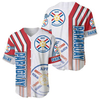 Paraguay Football Baseball Jersey La Albirroja Soccer - Road To Champion