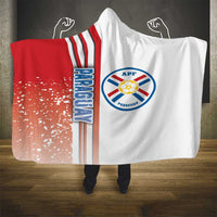 Paraguay Football Hooded Blanket La Albirroja Soccer - Road To Champion