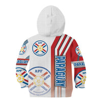 Paraguay Football Kid Hoodie La Albirroja Soccer - Road To Champion