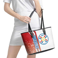 Paraguay Football Leather Tote Bag La Albirroja Soccer - Road To Champion