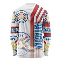 Paraguay Football Long Sleeve Shirt La Albirroja Soccer - Road To Champion