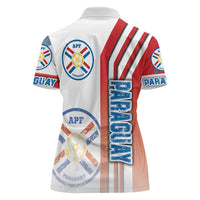 Paraguay Football Women Polo Shirt La Albirroja Soccer - Road To Champion